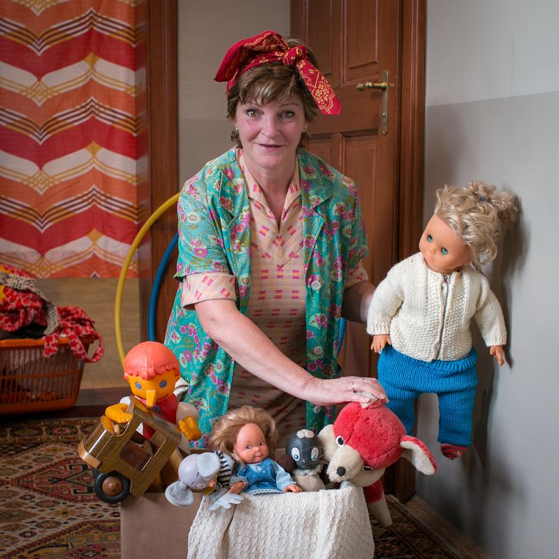 Mutti räumt auf - die neue Erlebnisführung blickt im Lübbenauer  Spreewaldmuseum auf die Kinderzimmer in der DDR.